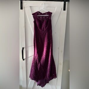 Mori Lee Purple Formal Dress